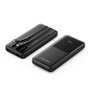 Vention Powerbank 10000mAh FHOB0 22.5W Negra con Cable USB-C y Lightning
